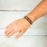 botswana agate earthy embrace bracelet