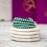 burmese jade anklet