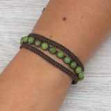 Canadian Jade Earthy Embrace bracelet