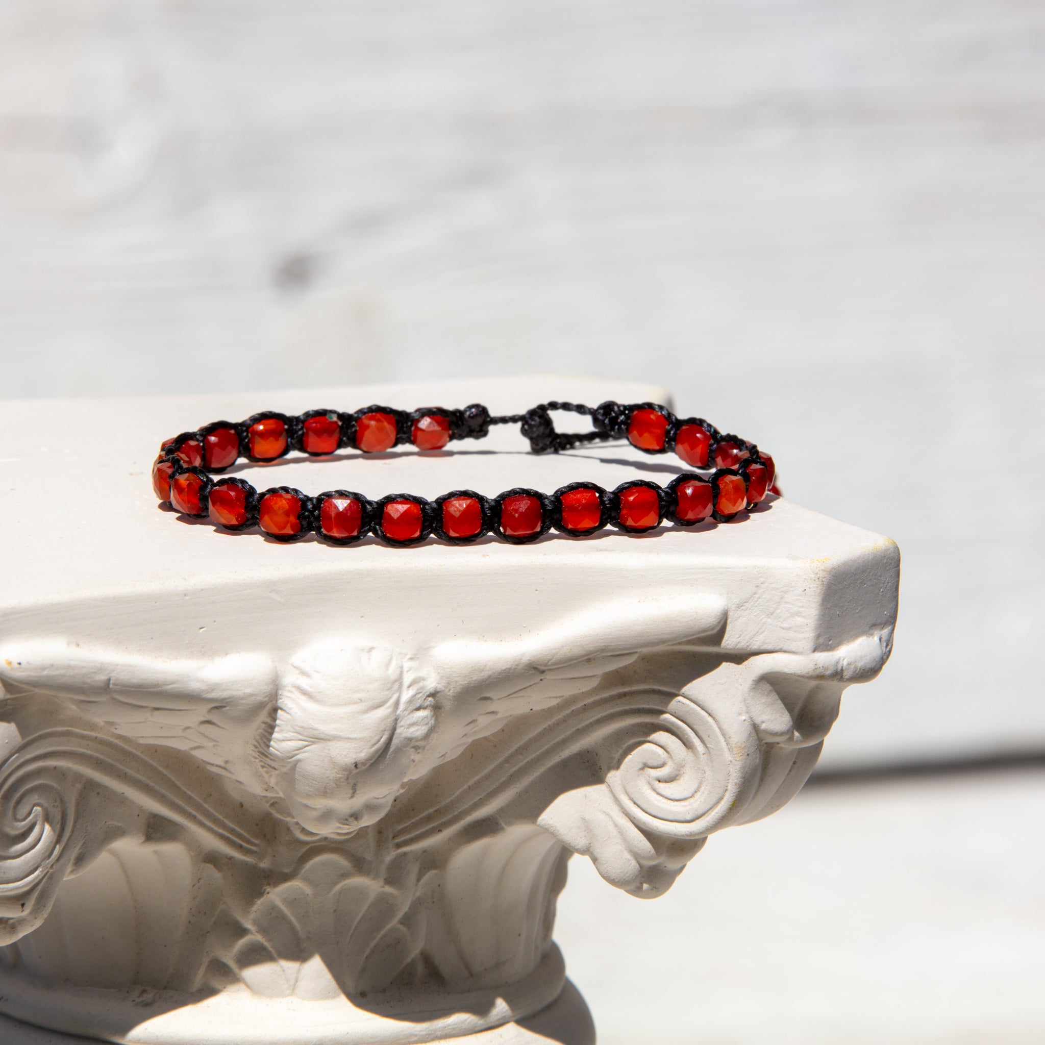 carnelian bling bijou bracelet