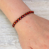 Carnelian Bling Bijou bracelet