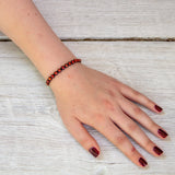 carnelian bling bijou bracelet piece
