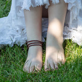 Carnelian Fairy Dance anklet