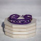 Charoite Earthy Embrace bracelet