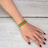 Chrysoprase Earthy Embrace bracelet