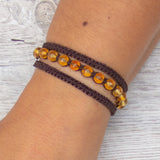 Citrine Earthy Embrace bracelet