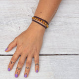 Citrine Earthy Embrace bracelet