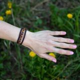Cobra (Calligraphy) Jasper Earthy Embrace bracelet