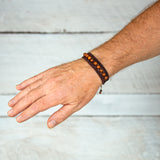 Cobra (Calligraphy) Jasper Earthy Embrace bracelet