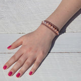 Cotton Candy Agate Earthy Embrace bracelet