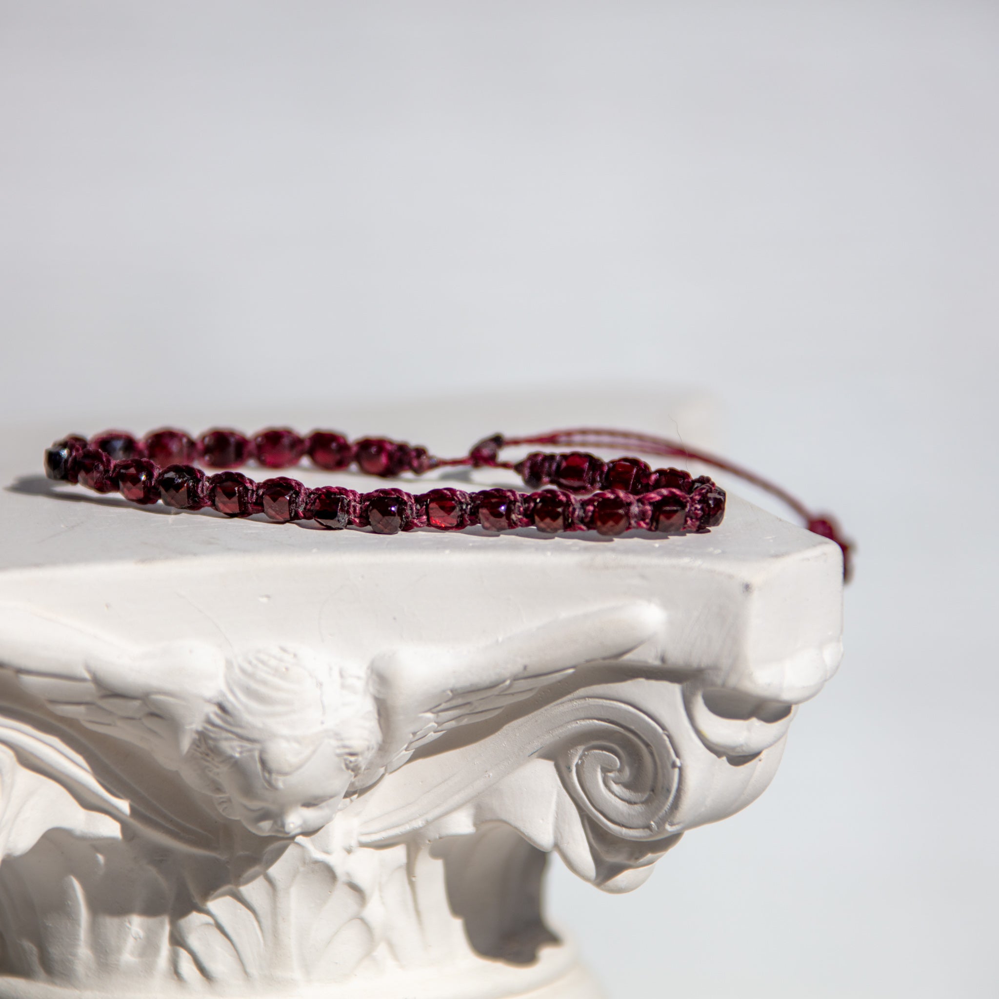 garnet bling bijou bracelet