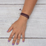Garnet Earthy Embrace bracelet
