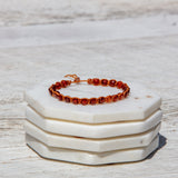 Hessonite Garnet Bling Bijou bracelet
