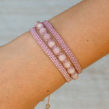Kunzite Earthy Embrace