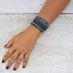 kyanite gemstone never too much bracelet