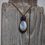 Kyanite & Lapis Lazuli Mystic Duet Necklace