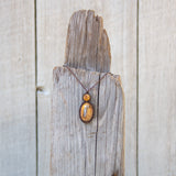 Golden Labradorite & Citrine Mystic Duet necklace