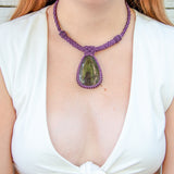 Sailor's Delight Fifth Chakra's choker necklace