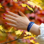 lapis lazuli earthy embrace bracelet
