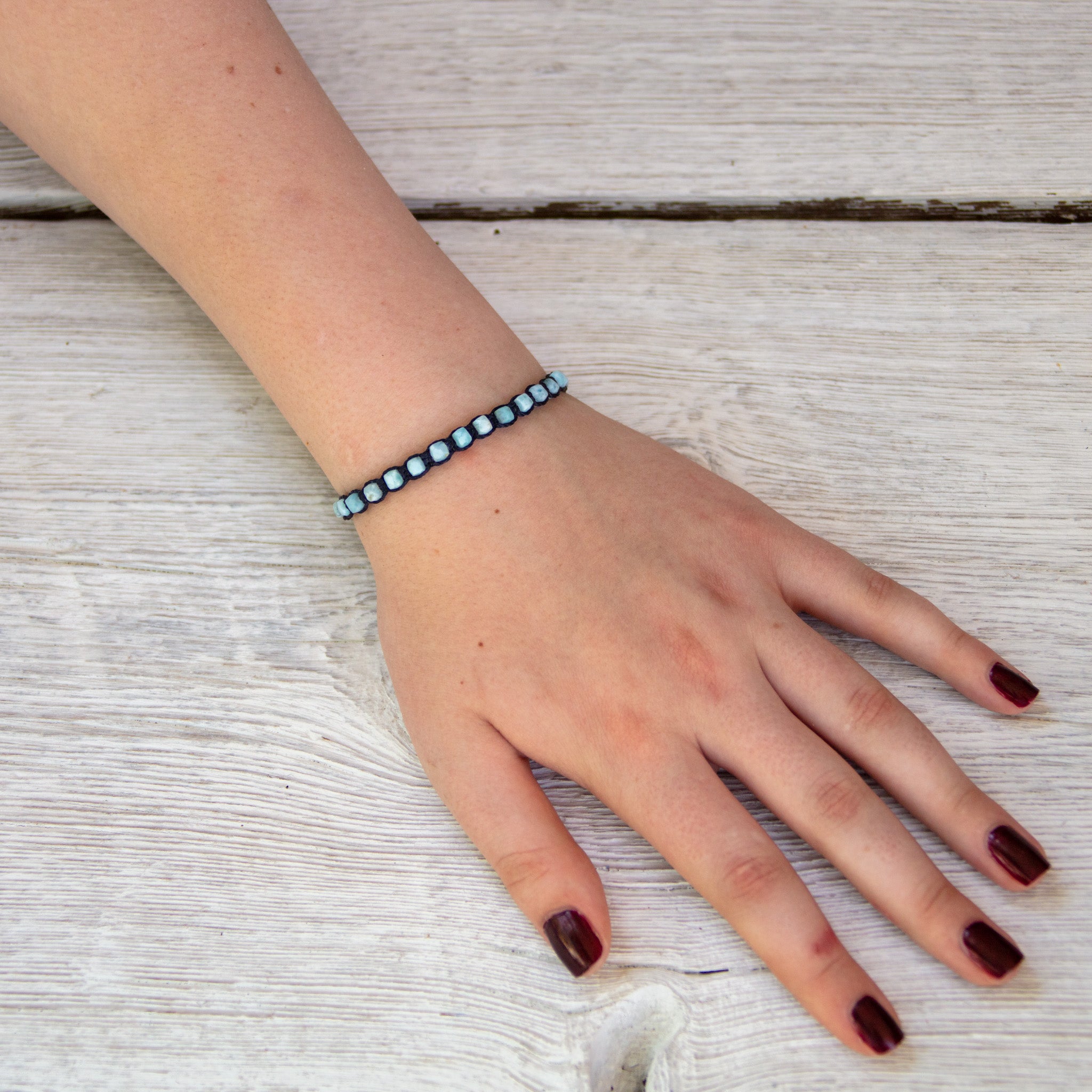 larimar bling bijou bracelet 