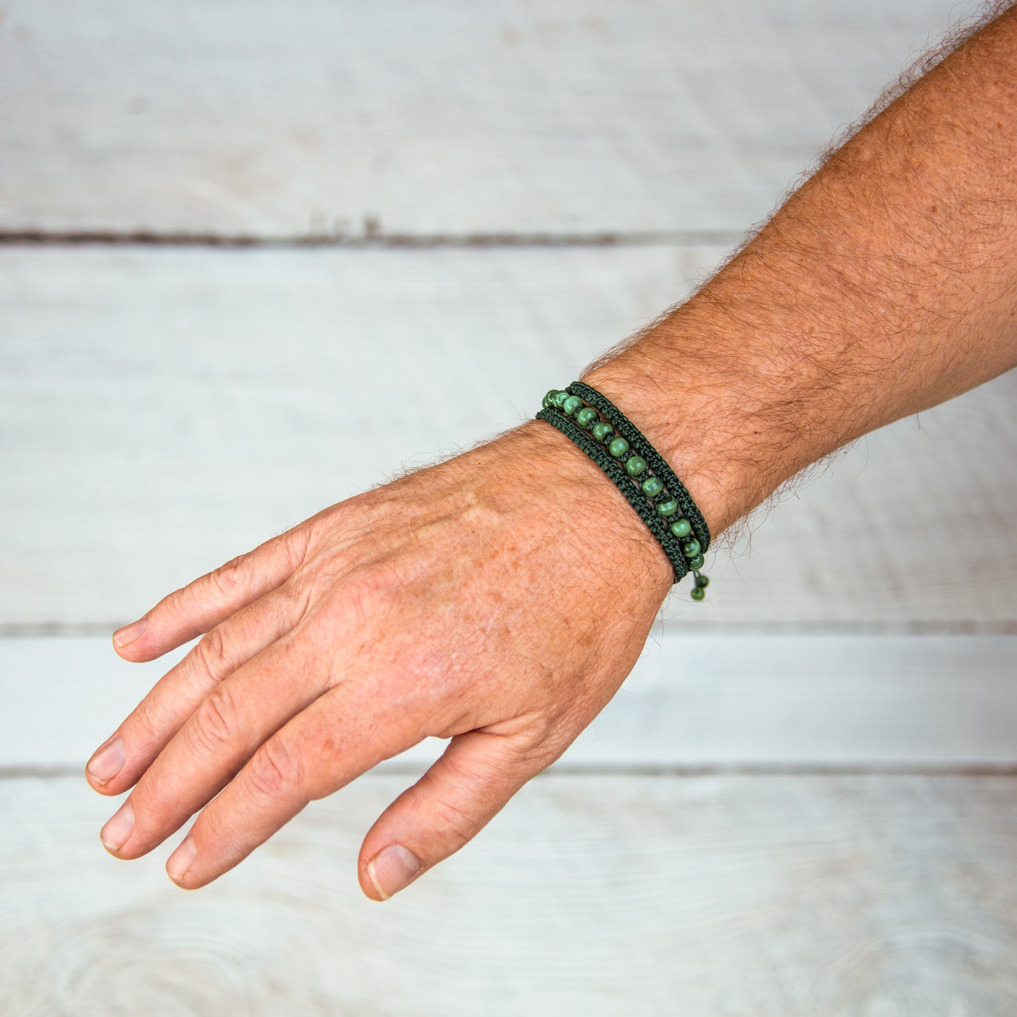 malachite earthy embrace bracelet