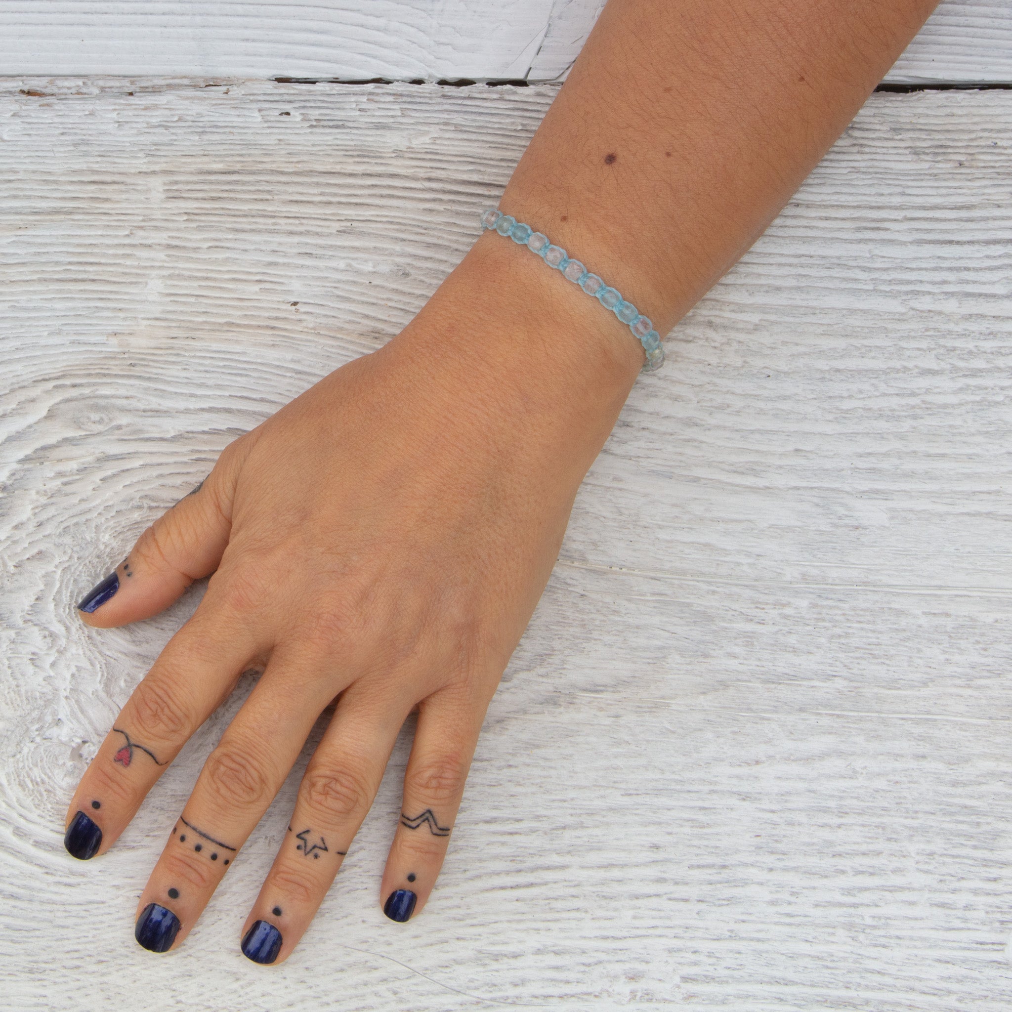 morganite bling bijou bracelet