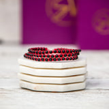 Onyx Fairy Dance anklet