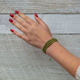 Peridot Earthy Embrace bracelet