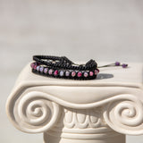 Pink Tourmaline Earthy Embrace bracelet