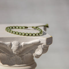 prehnite bling bijou bracelet