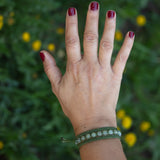 Prehnite Earthy Embrace bracelet