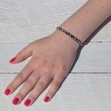 Rainbow Moonstone Tourmaline Bling Bijou bracelet