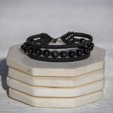 Rainbow Obsidian Earthy Embrace bracelet