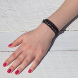 Rainbow Obsidian Earthy Embrace bracelet