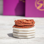 red jasper gemstone anklet