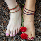 Red Jasper Fairy Dance anklet