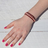 Rhodochrosite Earthy Embrace bracelet