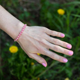 Rose Quartz Bling Bijou bracelet