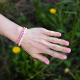 Rose Quartz Bling Bijou bracelet