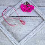 Rose Quartz & Pink Opal Mystic Duet necklace