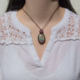 Ruby Fuchsite & Ruby Mystic Duet Necklace
