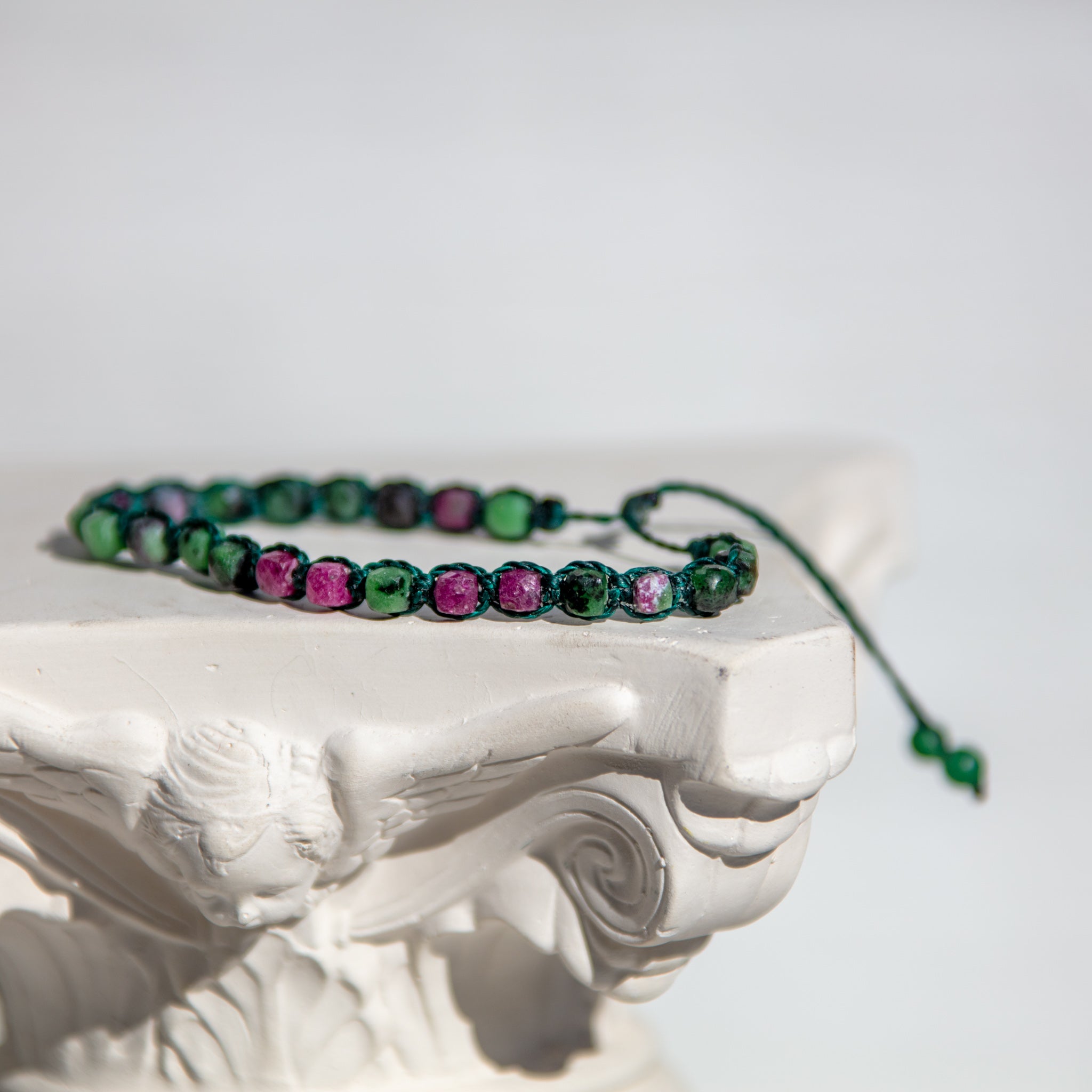 ruby zoisite bling bijou bracelet