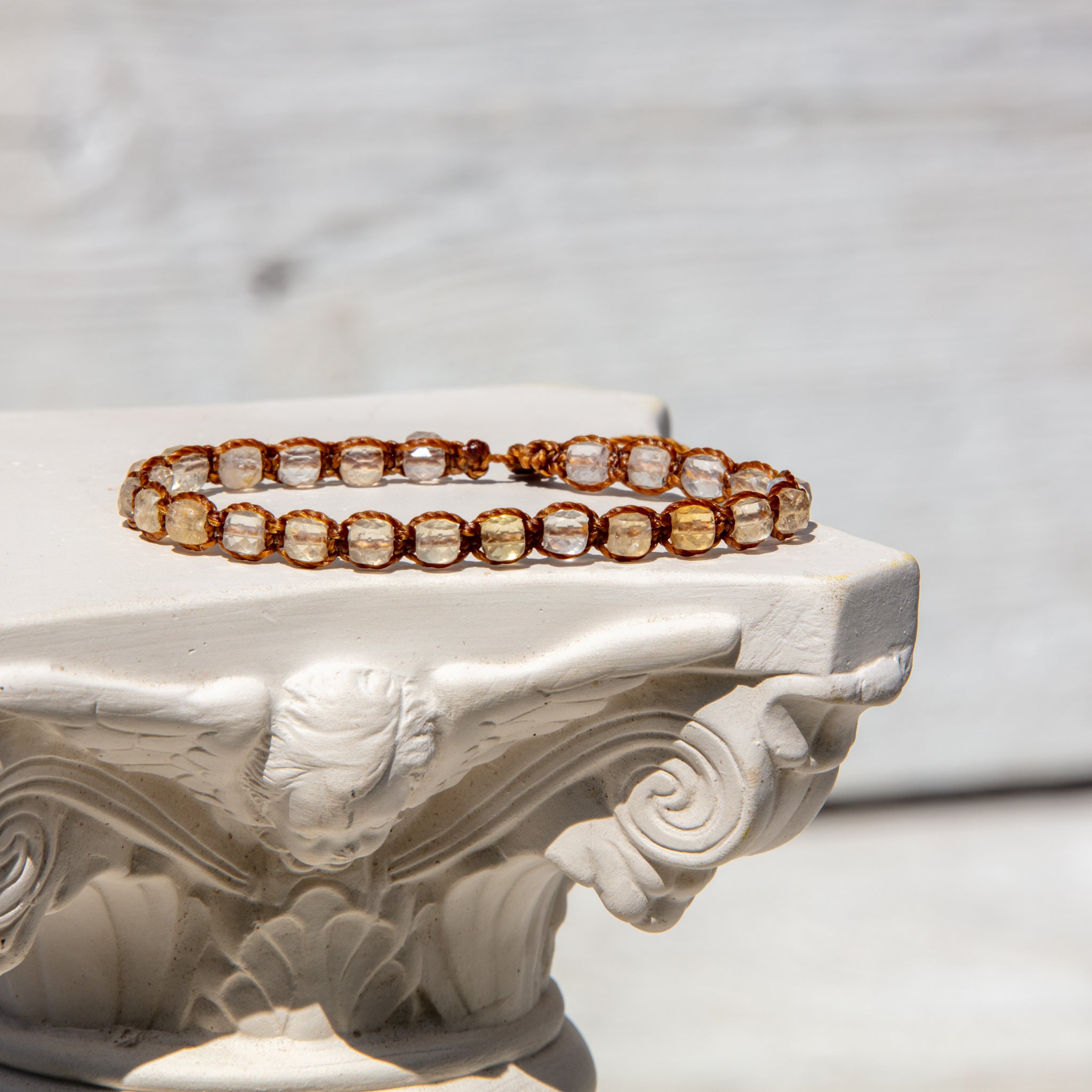 rutilated quartz bling bijou bracelet
