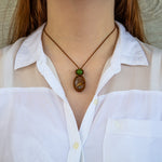 rutilated quartz canadian jade mystic duet necklace
