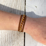 Rutilated Quartz Earthy Embrace bracelet
