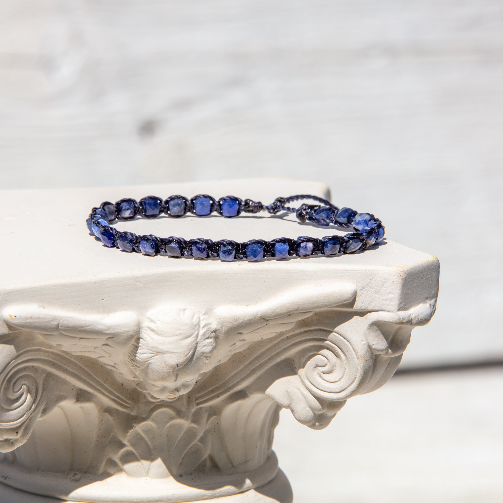 sodalite beads bling bijou bracelet
