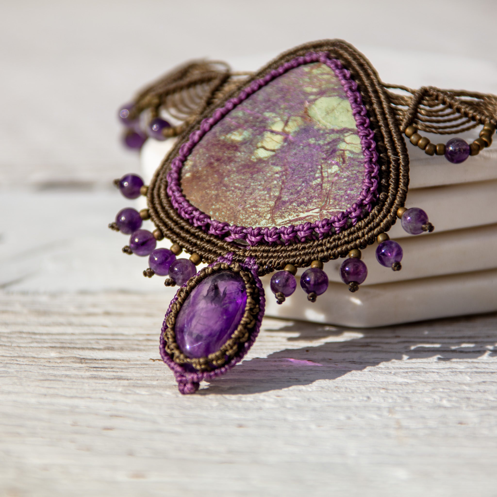 fairy walk fifth chakra choker
