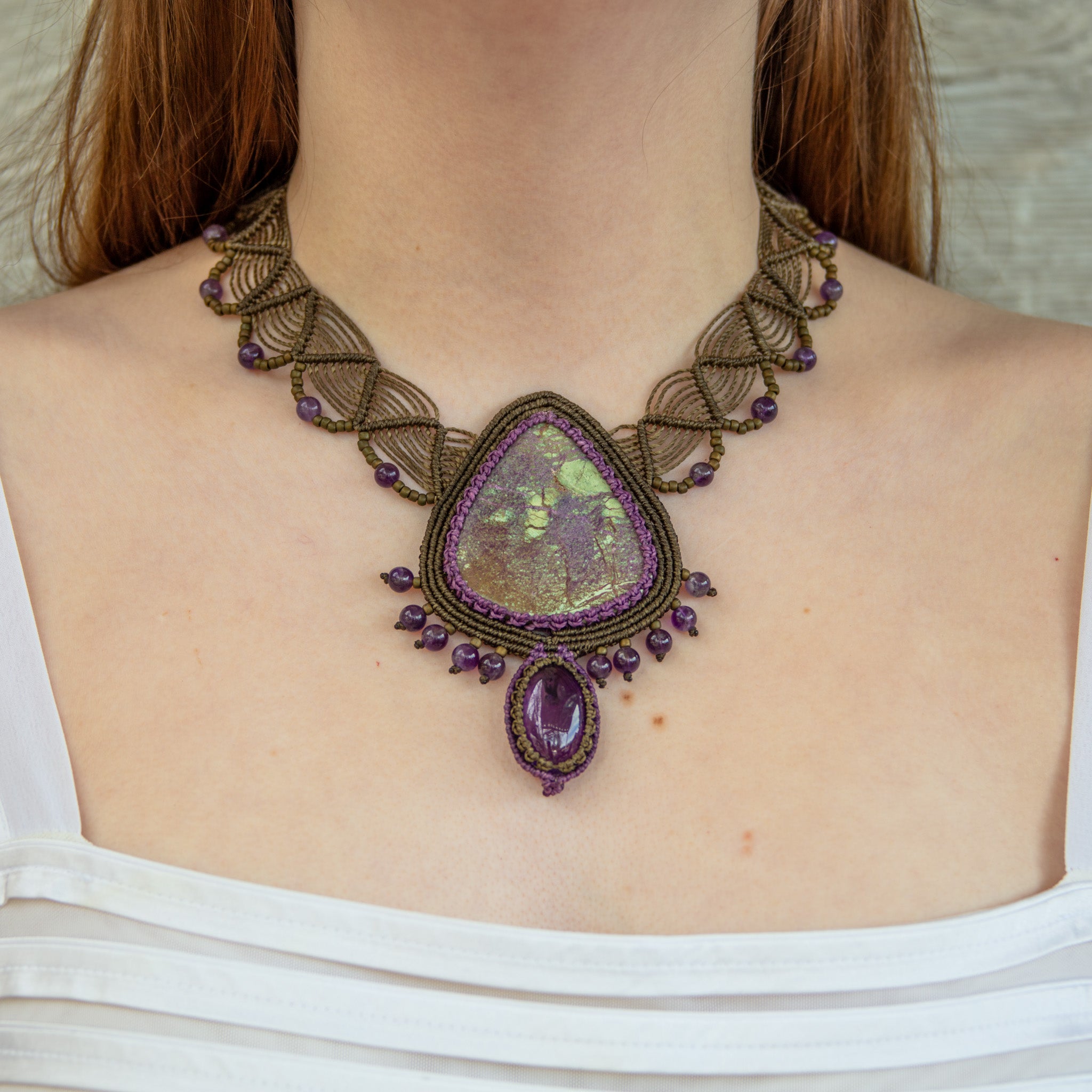 fairy walk fifth chakra necklace