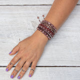 Strawberry Quartz Never Too Much bracelet