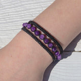 Sugilite Earthy Embrace bracelet